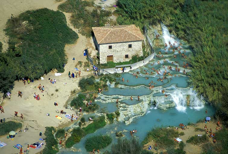 Cascate del Gorello a Saturnia